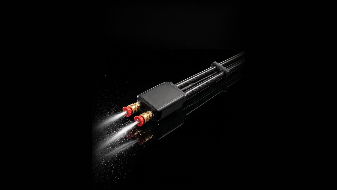 Twin-nozzle assembly