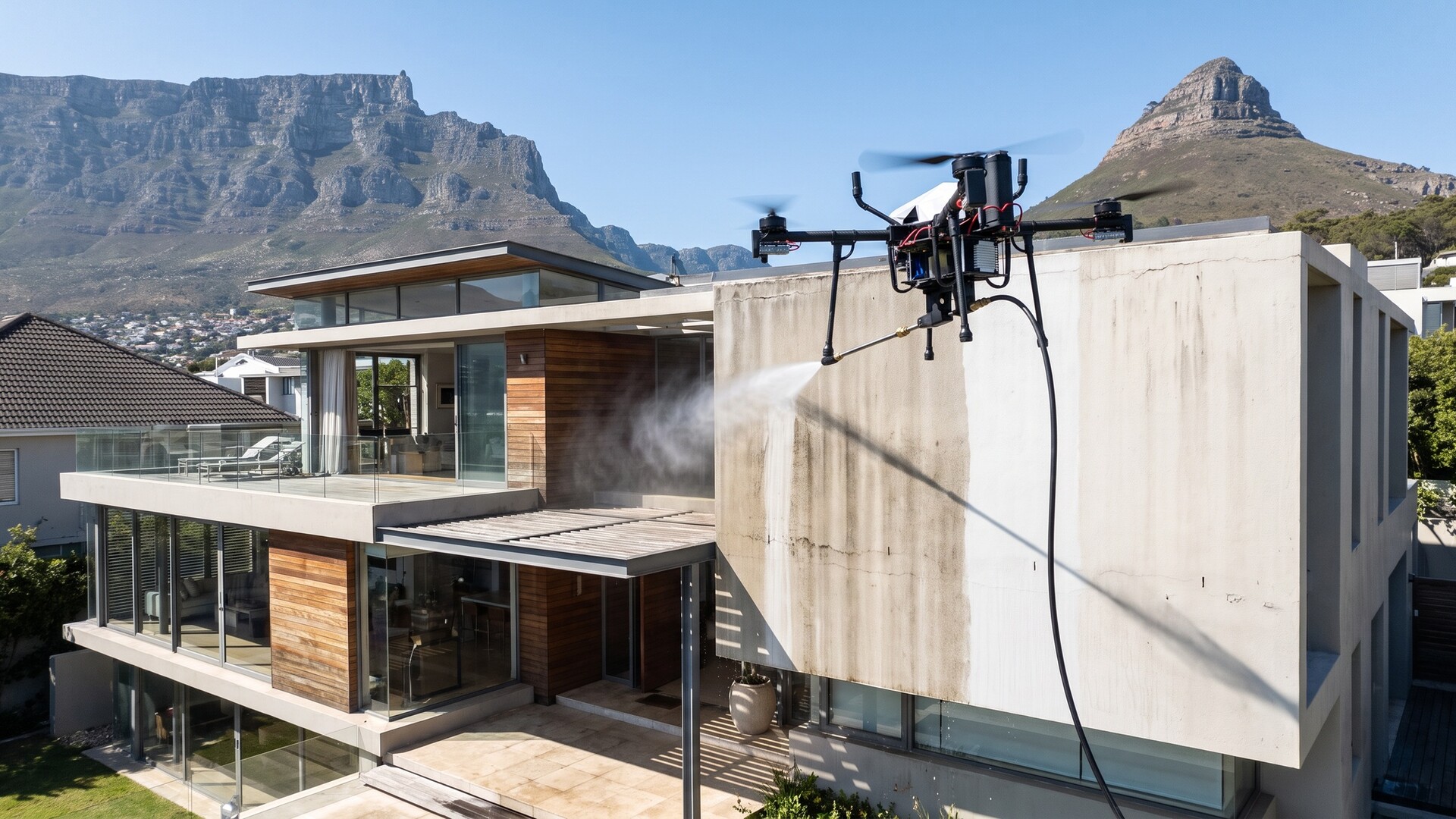 Villas and roofs
